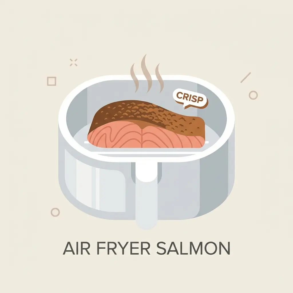 Air Fryer Salmon: Creating a Crust Without Oil