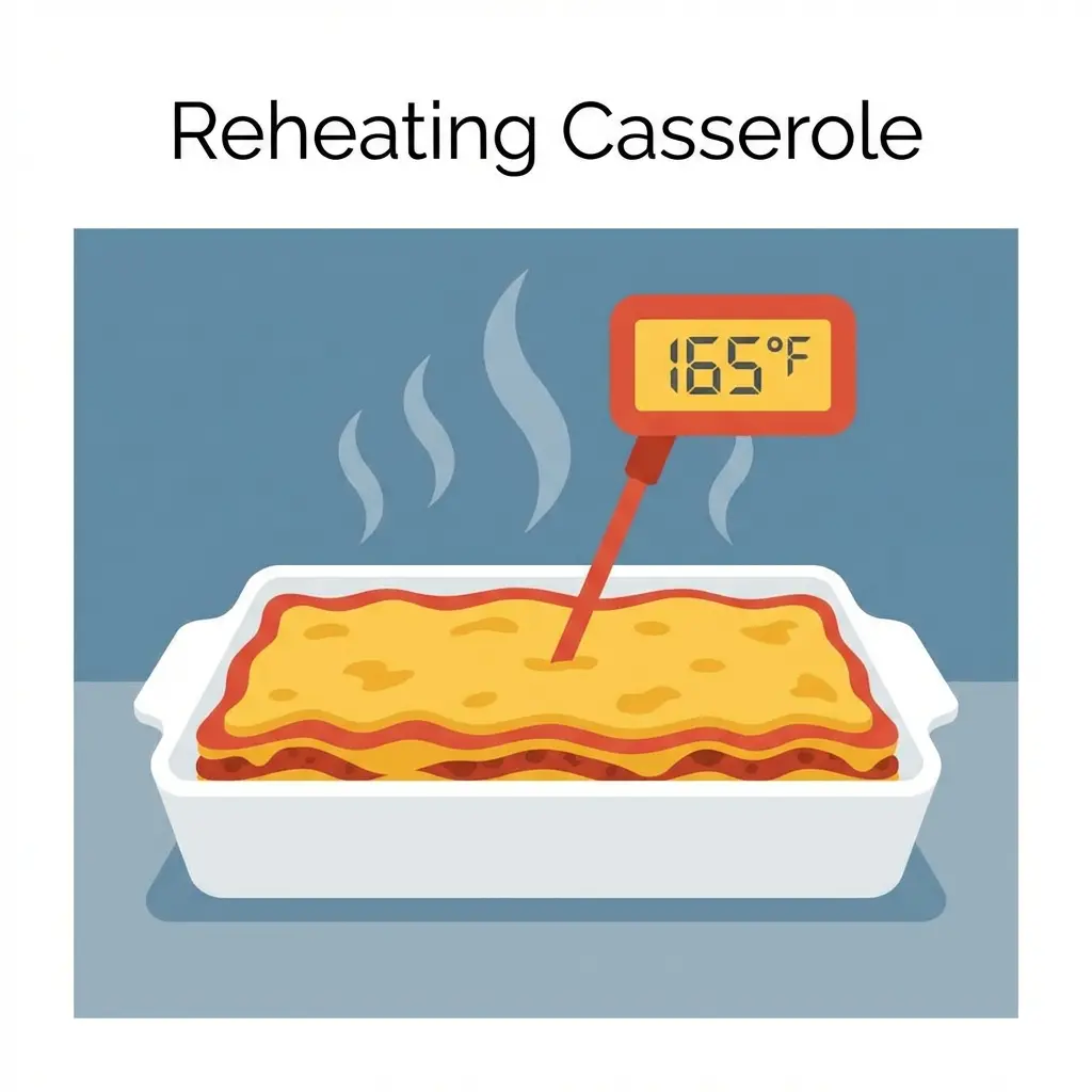 Reheating Casseroles: Temperature for Lasagna & More