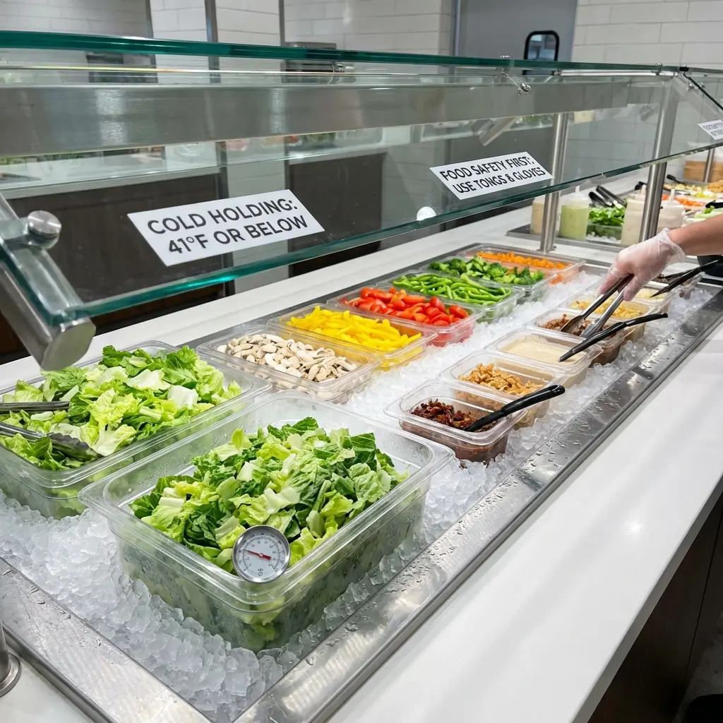 Cold Holding Temperature: The 40°F Safety Limit