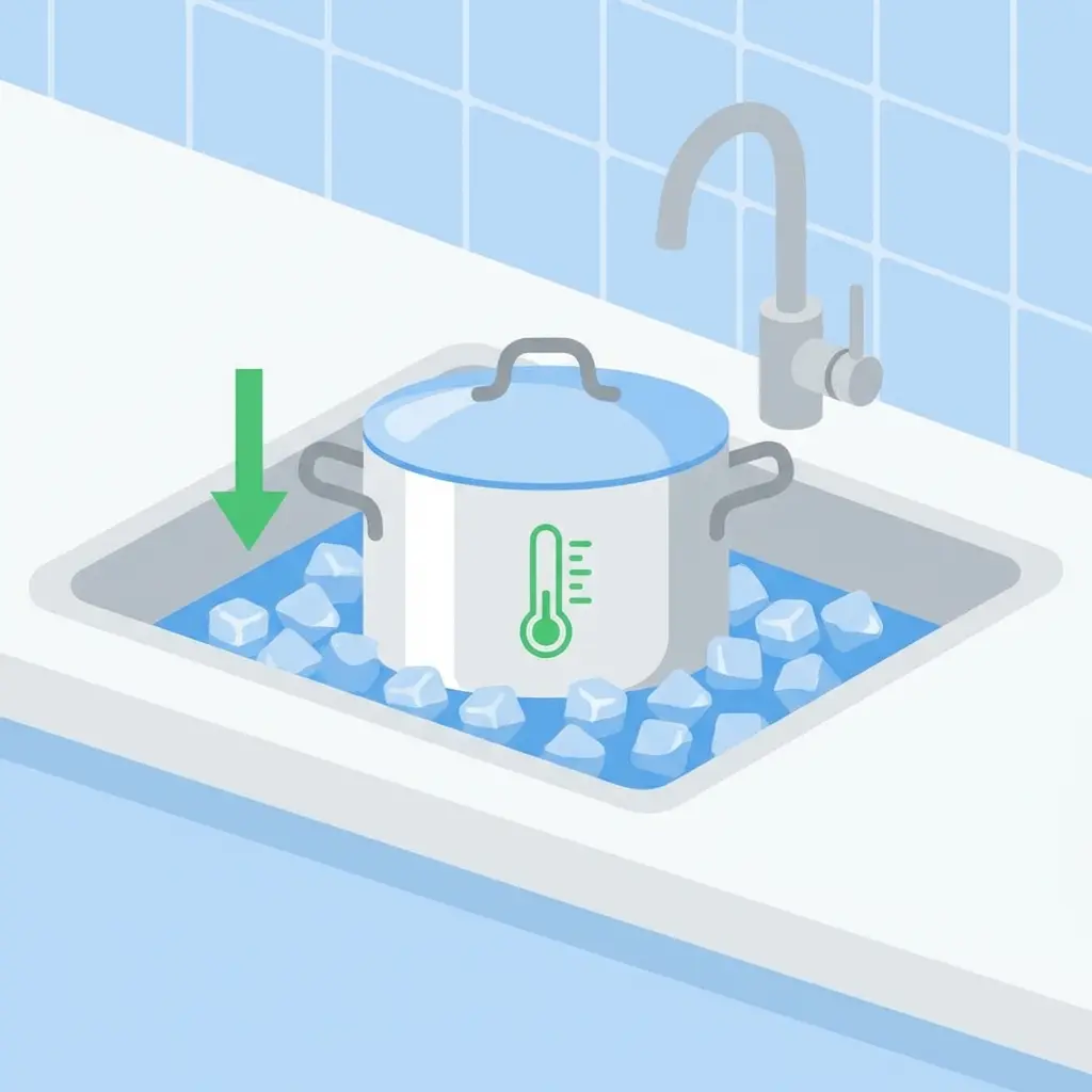 Cooling Food Safely: The Two-Stage Method & Time Limits