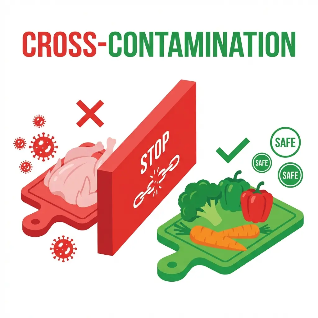 Cross-Contamination Prevention: How to Stop Bacteria Spreading in Your Kitchen