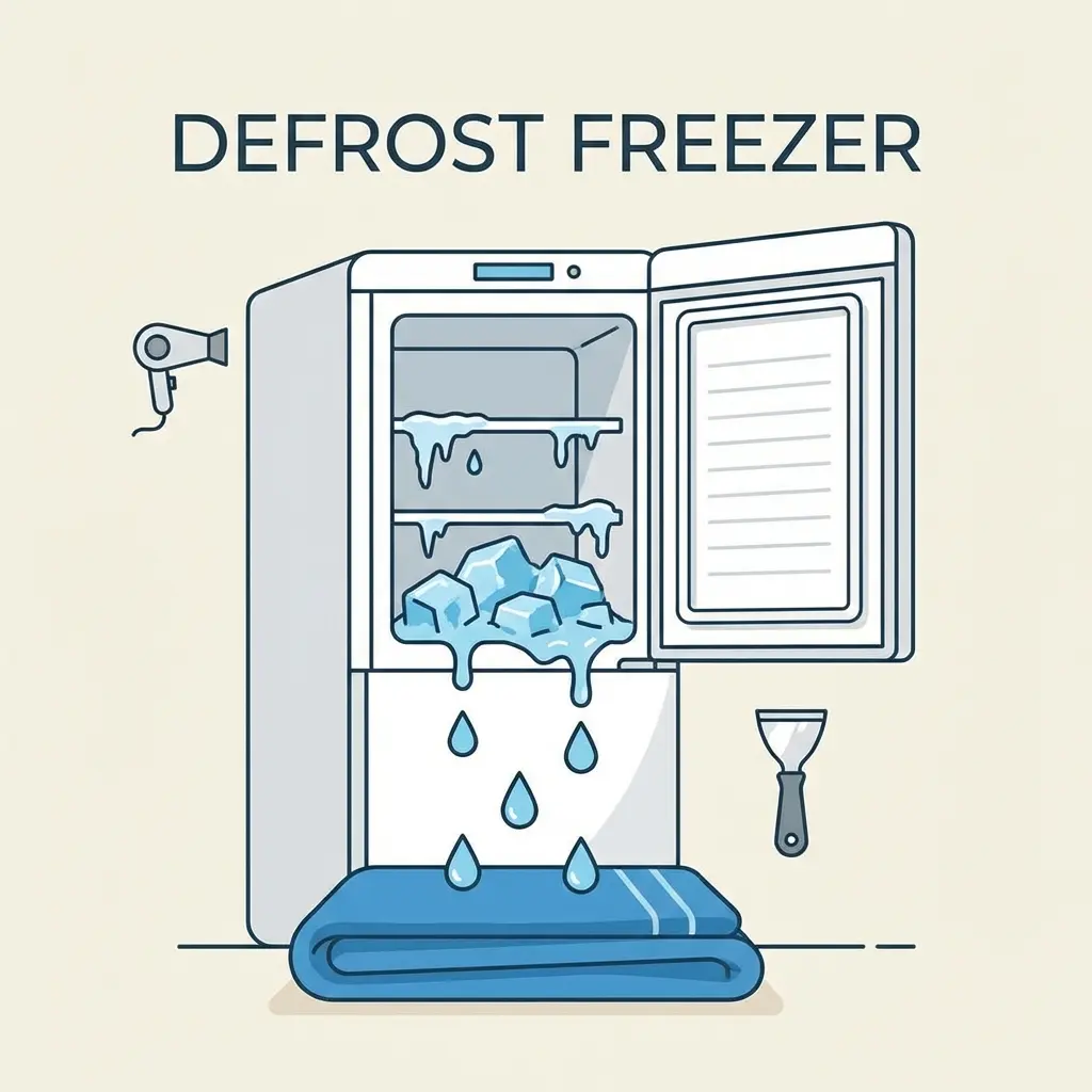 Defrost Freezer Temperature: When & How