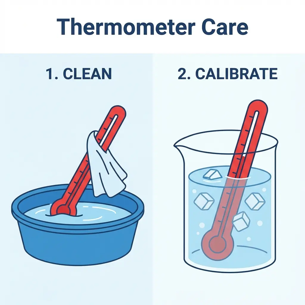 Kitchen Thermometer Care: Cleaning, Calibration & Storage Guide
