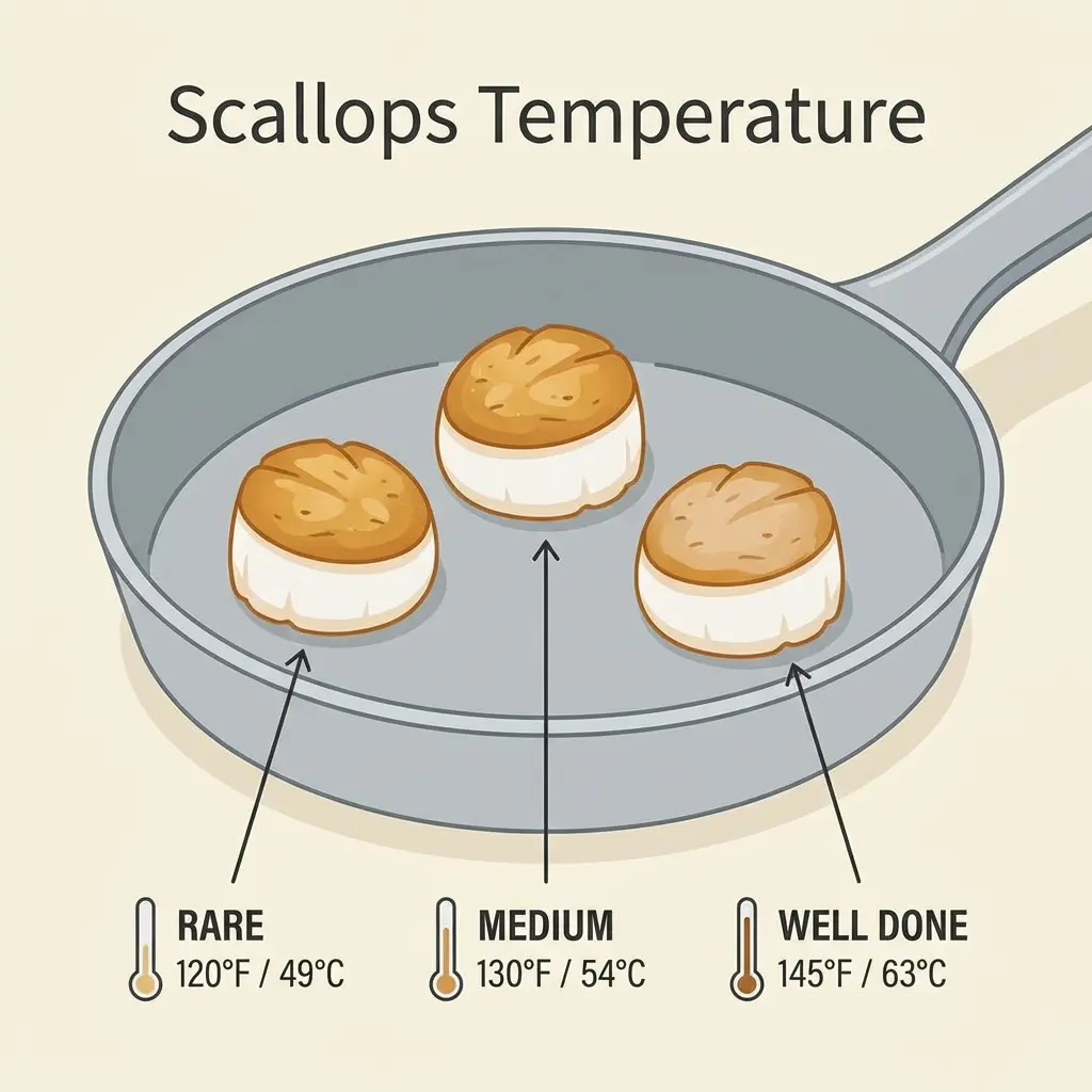 Scallops Temperature Guide: Seared to Perfection