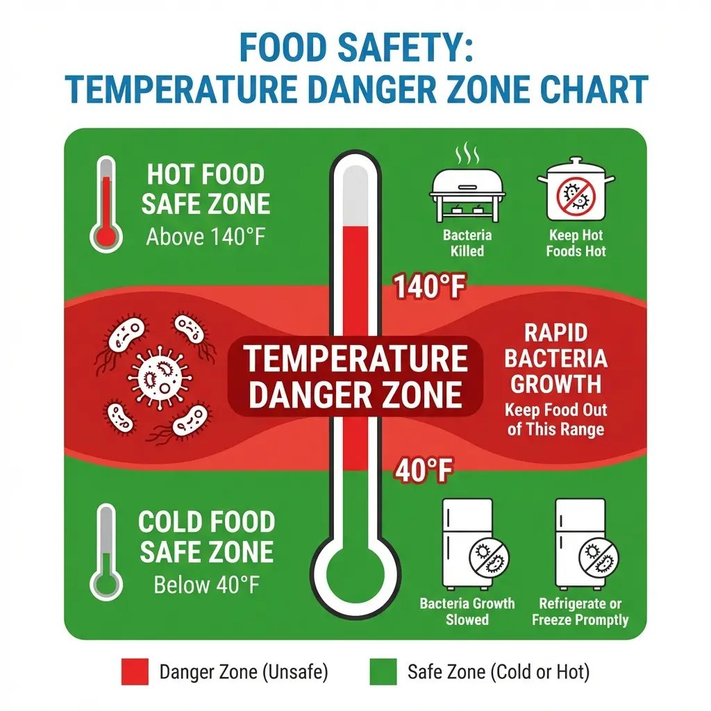 Understanding the Food Temperature Danger Zone: A Comprehensive Guide